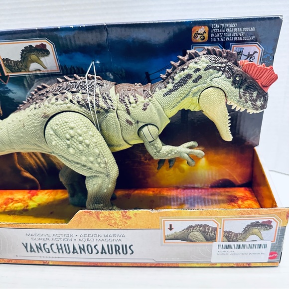 Jurassic World Dominion Massive Action Yangchuanosaurus Dinosaur Motion Figure - Picture 2 of 8